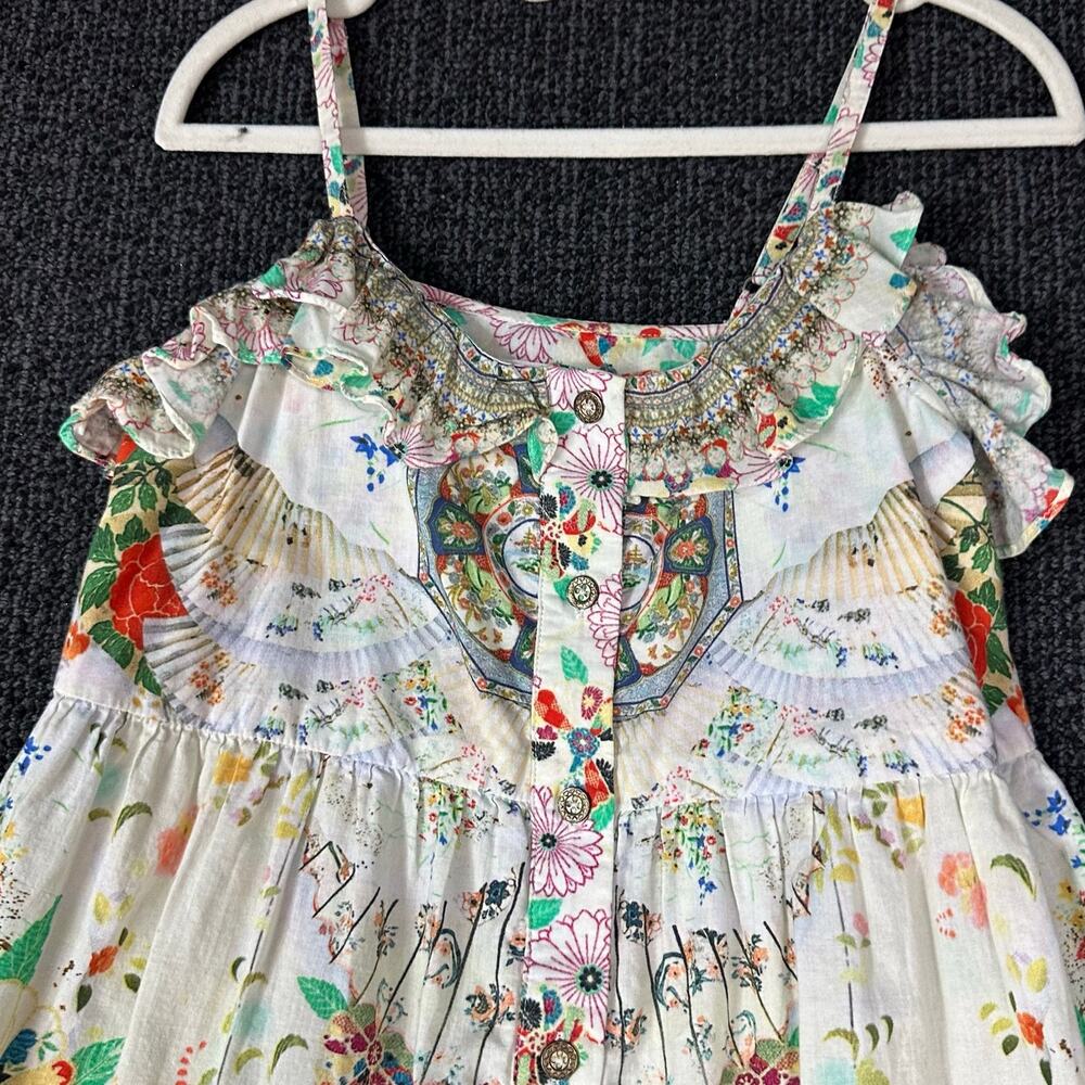 Floral Ruffled Sundress for Girls - Multicolor - Picture 3 of 7